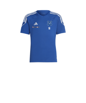 adidas Tiro 23 Trikot Kids Blau Weiss