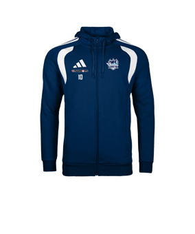 adidas Tiro 26 League Kapuzenjacke Dunkelblau