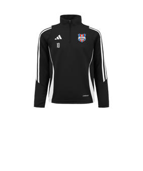adidas Tiro 24 Trainingstop Kids Schwarz Weiss