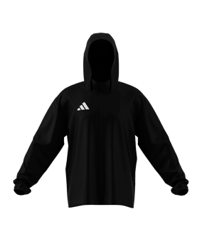 adidas Entrada 26 Regenjacke Schwarz - schwarz