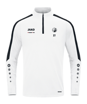 JAKO Power Sweatshirt Kids Weiss Schwarz F000