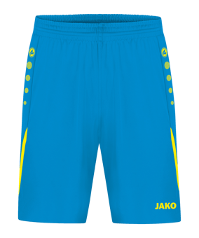 JAKO Challenge Short Damen Blau Gelb F443 - blau