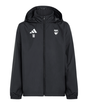 adidas Entrada 26 Jacke Kids Schwarz