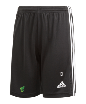 adidas Squadra 21 Short Kids Schwarz Weiss