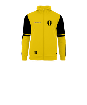 adidas Squadra 25 Kapuzenjacke Kids Gelb