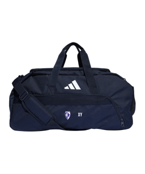 adidas Tiro League Duffel Bag Gr. L Blau Schwarz