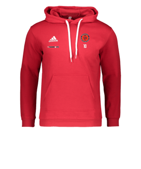 adidas Entrada 22 Hoody Rot
