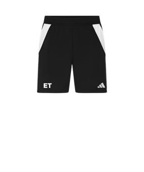 adidas Tiro 24 Trainingsshort Schwarz Weiss