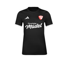 adidas Entrada 26 T-Shirt Damen Schwarz