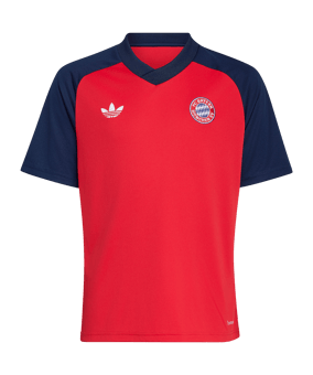 adidas FC Bayern München Pre Match Trikot 2026/2027 Kids Rot