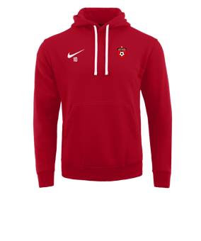 Sweat à capuche en polaire Nike Park 20 Rouge blanc F657