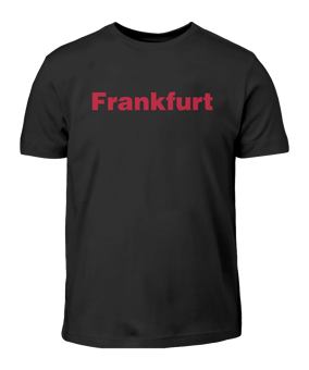 Kids T-Shirt "Frankfurt" Schwarz - schwarz