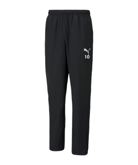 PUMA teamRISE Sideline Trainingshose Schwarz F03