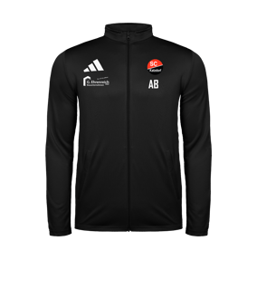 adidas Entrada 26 Trainingsjacke Schwarz
