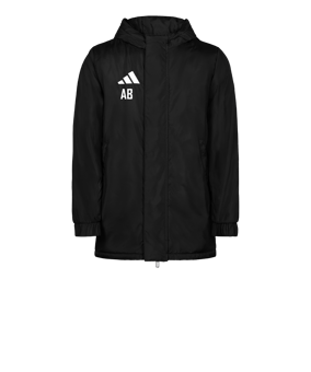 adidas Entrada 26 Winterjacke Kids Schwarz