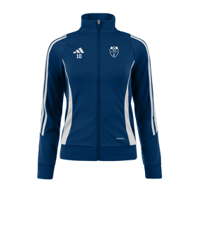 adidas Tiro 24 veste d'entrainement femmes  bleu blanc