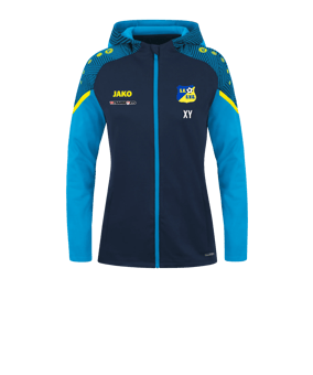 JAKO Performance Kapuzenjacke Blau F908