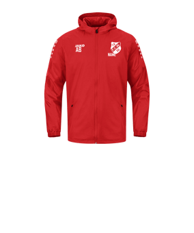 JAKO Team 2.0 Allwetterjacke Kids Rot F100