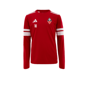 adidas Squadra 25 Trikot Langarm Kids Rot