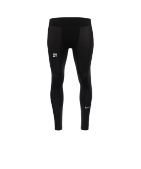 Nike Pro Training Tight Schwarz Weiss F010