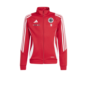 adidas Tiro 24 Trainingsjacke Kids Rot Weiss