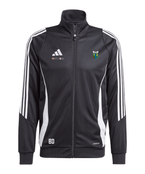 adidas Tiro 24 Trainingsjacke Schwarz Weiss