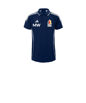 adidas Tiro 25 Competition Polo Kids Blau