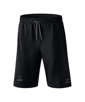 Erima Essential Sweathose Short Schwarz