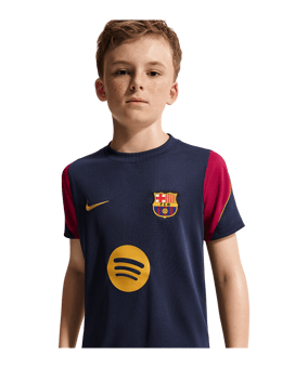 Nike FC Barcelona Strike Maglietta da Allenamento Kids Blu C401 - blu