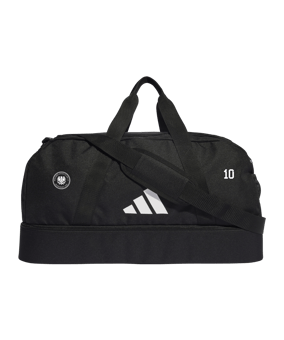 adidas Tiro League Duffel Bag Gr. M Schwarz Weiss