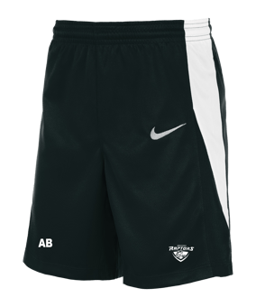 Nike Team Basketball Stock Short Kids Schwarz F010