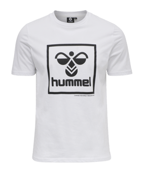 Hummel hmlISAM T-Shirt Weiss F9001 - weiss