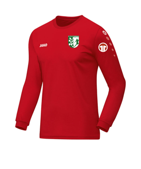 JAKO Team Trikot langarm Rot F01