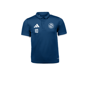 adidas Entrada 26 Polo Kids Dunkelblau