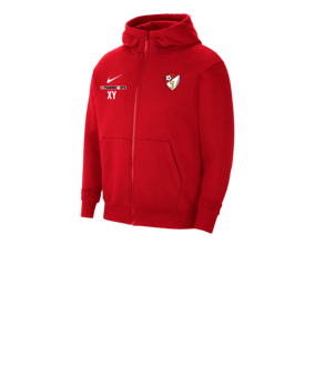 Nike Park 20 Fleece Kapuzenjacke Kids Rot F657