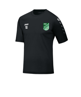 JAKO Team Trikot kurzarm Schwarz F08