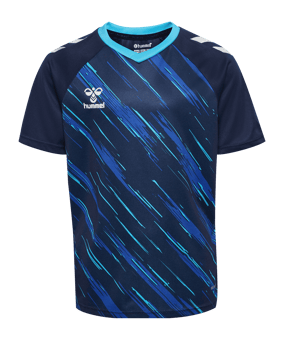 Hummel Match Triumph Trikot Kids Blau F7783 - blau