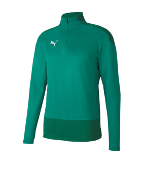 PUMA teamGOAL 23 Training 1/4 Zip Top Grün F05 - gruen