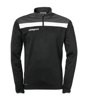 uhlsport Offense 23 Ziptop Schwarz Grau F01