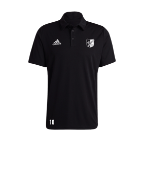 adidas Entrada 22 Poloshirt Schwarz