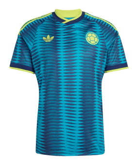 adidas FCF Kolumbien Trikot Away WM 2026 Dunkelblau