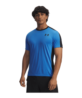 Under Armour HG Wordmark T-Shirt Blau F402 - blau