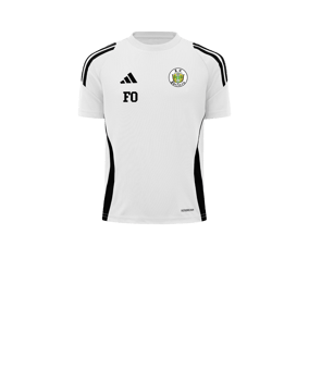 adidas Tiro 24 Trikot Kids Weiss Schwarz