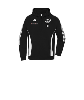 adidas Tiro 24 Hoody Kids Schwarz Weiss