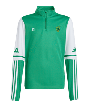adidas Squadra 25 HalfZip Sweatshirt Kids Grün