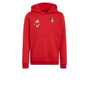 adidas Entrada 22 Hoody Kids Rot
