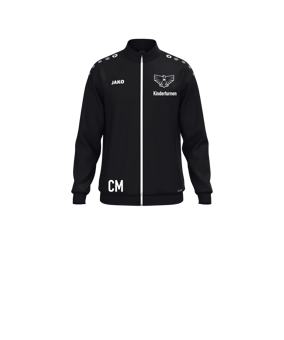 JAKO One Trainingsjacke Kids Schwarz F800
