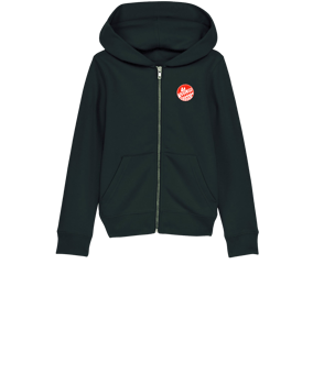 Merch Mini Cultivator 2.0 Zip-Hoodie Kids Black | #wirkommenvondernerde