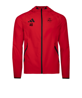 adidas Tiro Travel Windjacke Rot