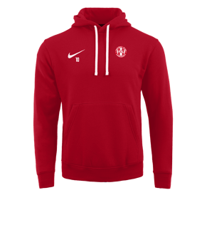 Sweat à capuche en polaire Nike Park 20 Rouge blanc F657
